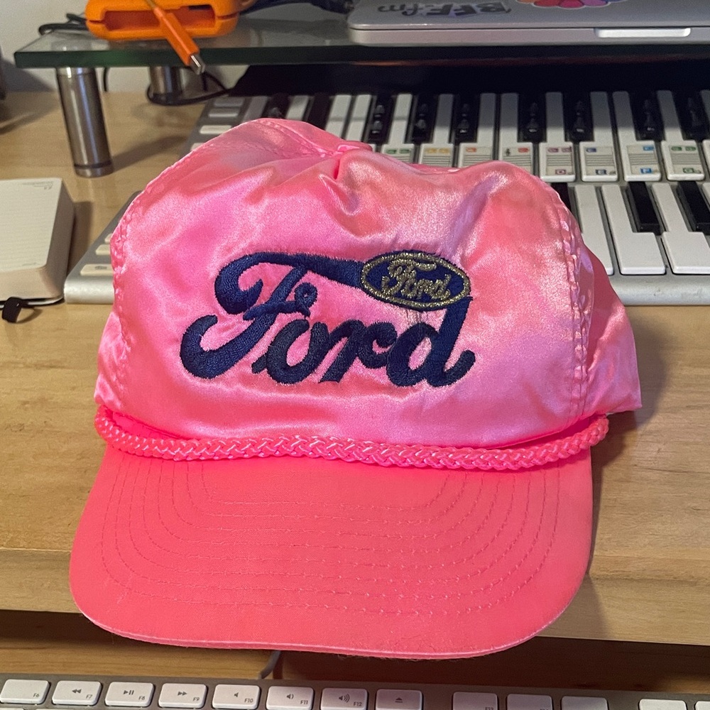 Pink Ford Logo Cap